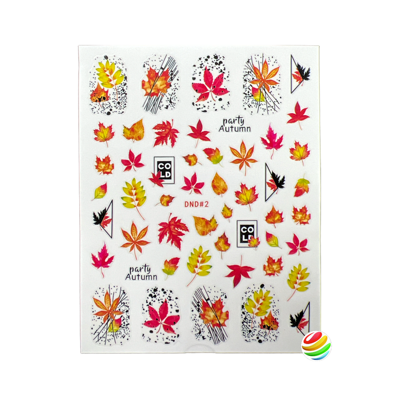 Thanksgiving & Autumn Nail Stickers Set 1,2,& 3