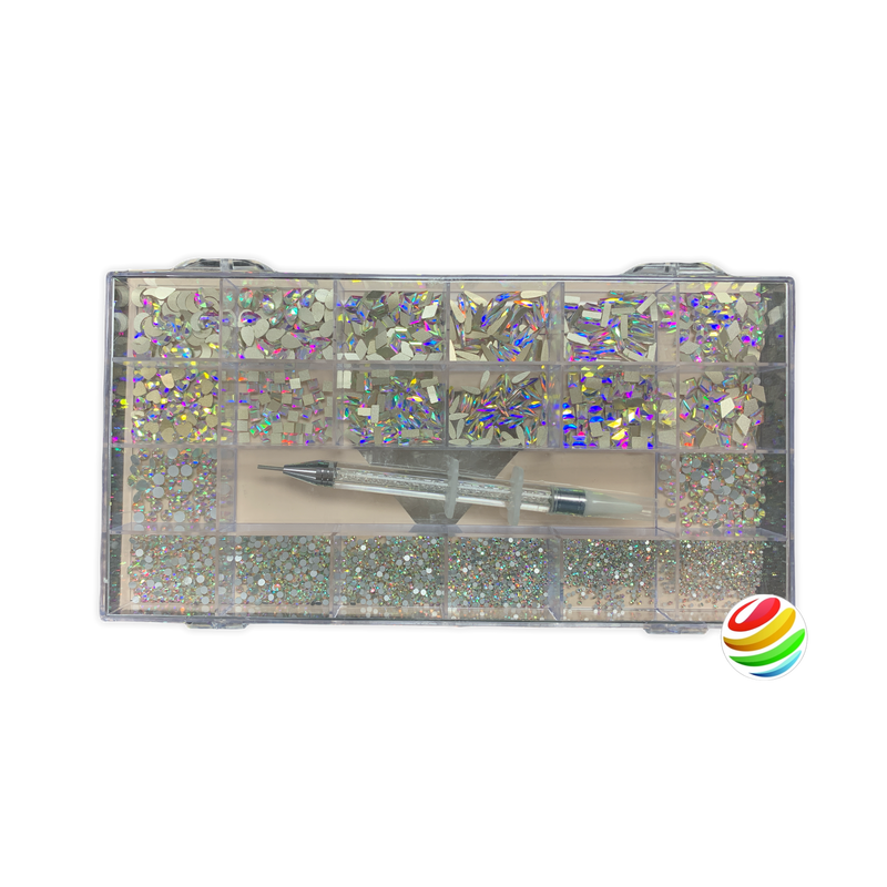 Luxury Rhinestones Crystal Set w/Picker (03) AB