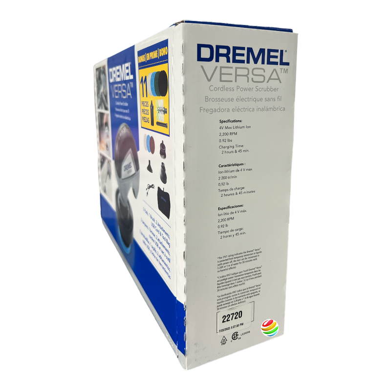 Dremel Versa Cordless Power Scrubber with Callus Removal Attachments –  Global Beauty Supply