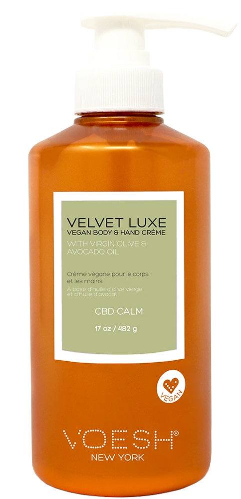 Voesh Velvet Luxe Vegan Lotion - Hemp Relax 17 oz