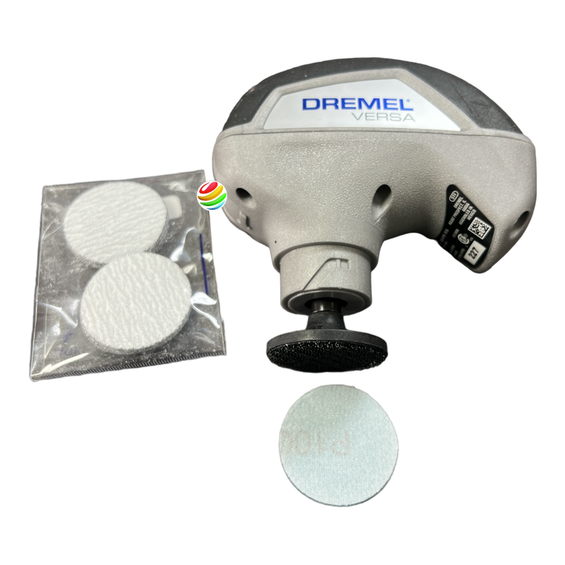Dremel Versa Cordless Power Scrubber with Callus Removal Attachments