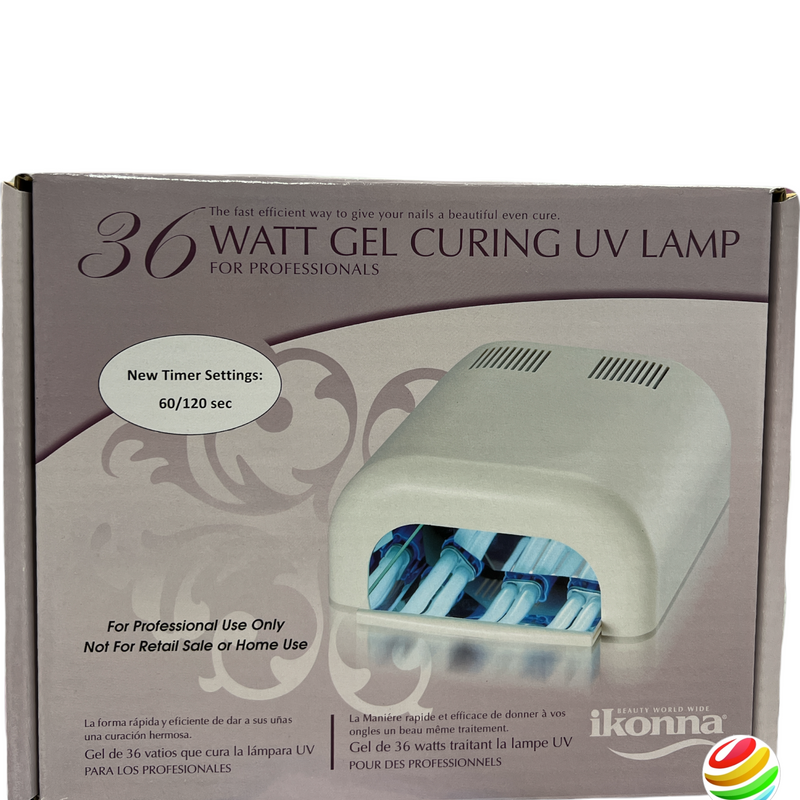 Ikonna UV Gel Nail Curing Lamps - 36 Watts