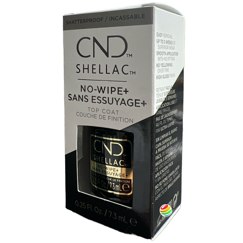 CND Shellac -No-Wipe Top Coat .25 Fl Oz
