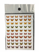 Butterflies Nail Sticker 9250-717