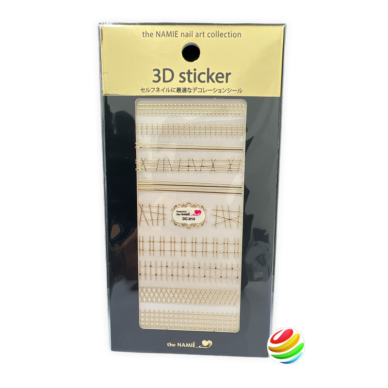 the NAMIE 3D Nail Sticker DC-014