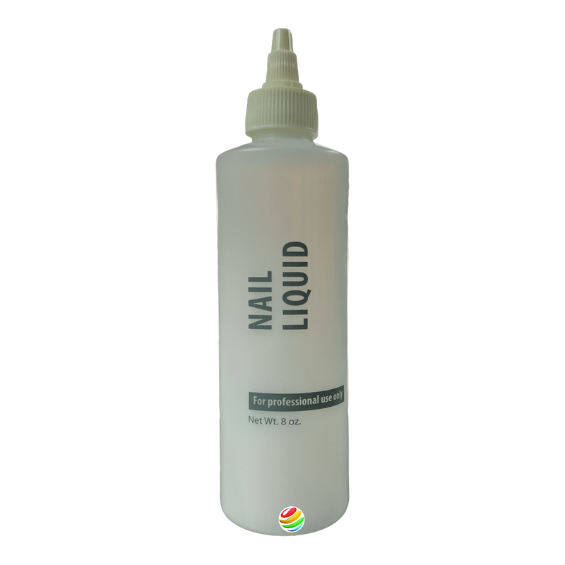 8 oz. Imprinted Empty Bottle - Liquid Monomer