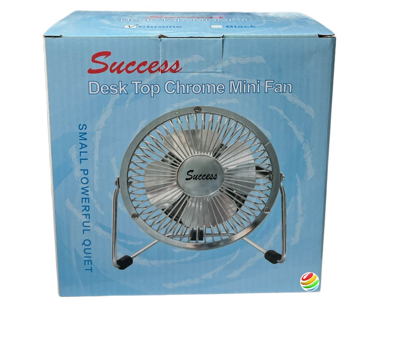 Success Desktop Chrome Mini Fan 2122