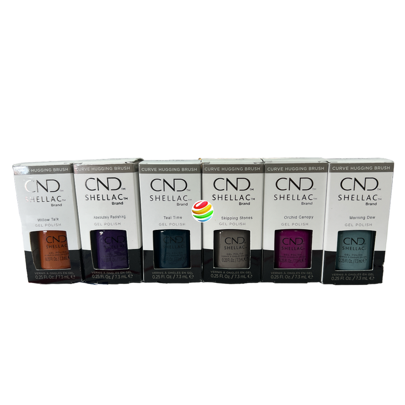 CND Shellac Duo In Fall Bloom FALL 2022 Collection 12 pc