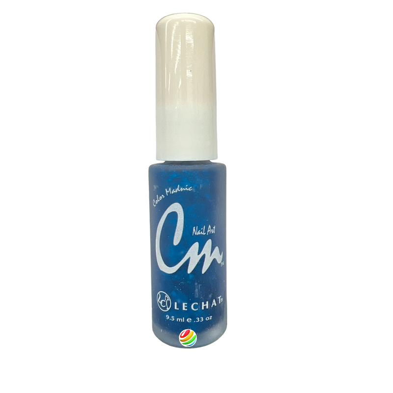 CM Nail Art - Striping Nail Art NA22 - Blue Glitter