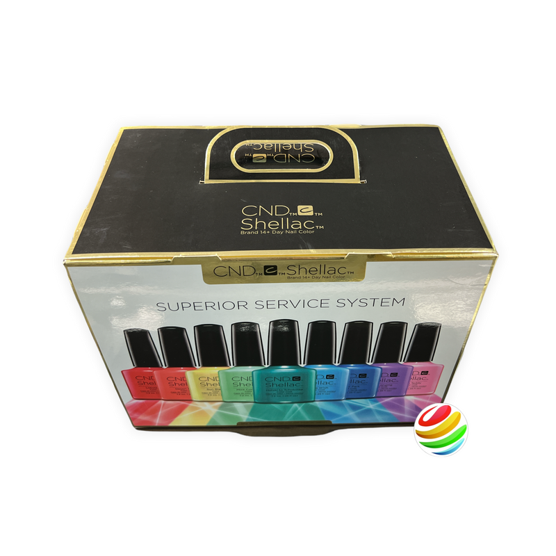 CND Shellac GelColor Superior Service system Kit