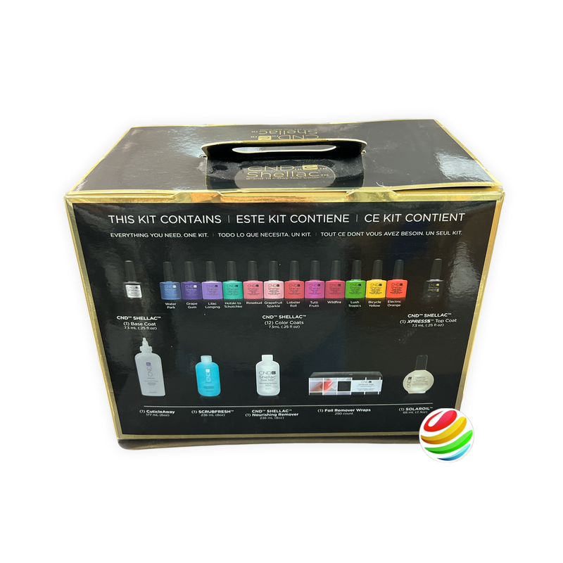 CND Shellac GelColor Superior Service system Kit