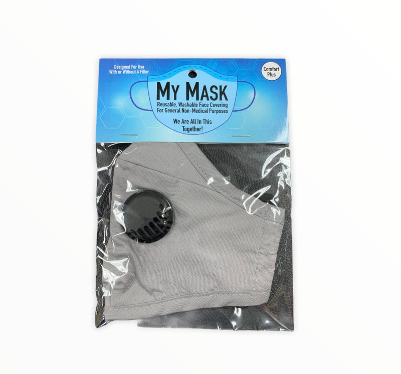 My Mask Comfort Plus with Filter: Grey