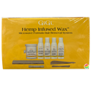 GiGi Hemp Infused Wax Microwave Formula Hair Removal System Complete Microwave Kit