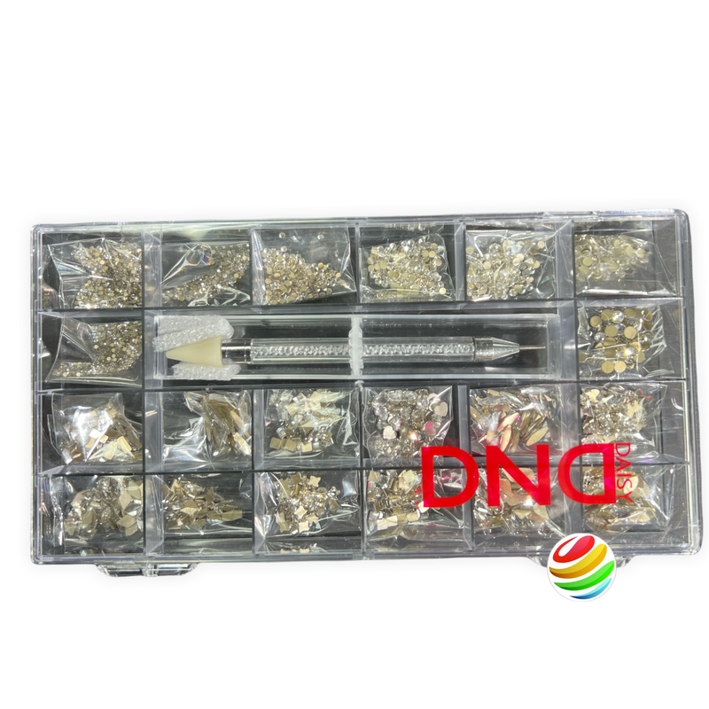 DND Rhinestones Crystal Kit Set