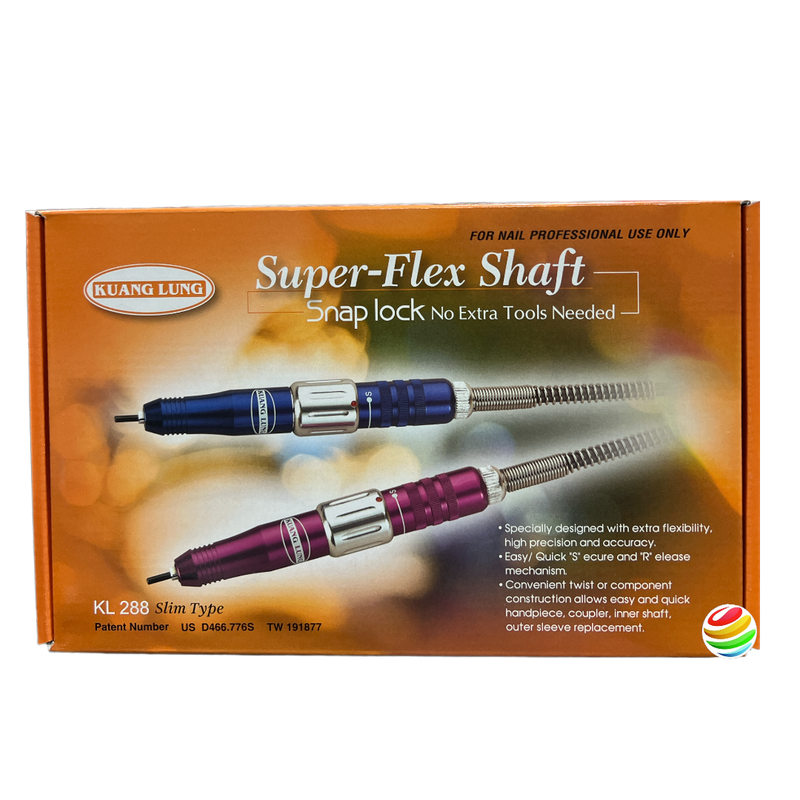Kuang Lung Purple Slim Flex Shaft For Rotary Drills 1/8