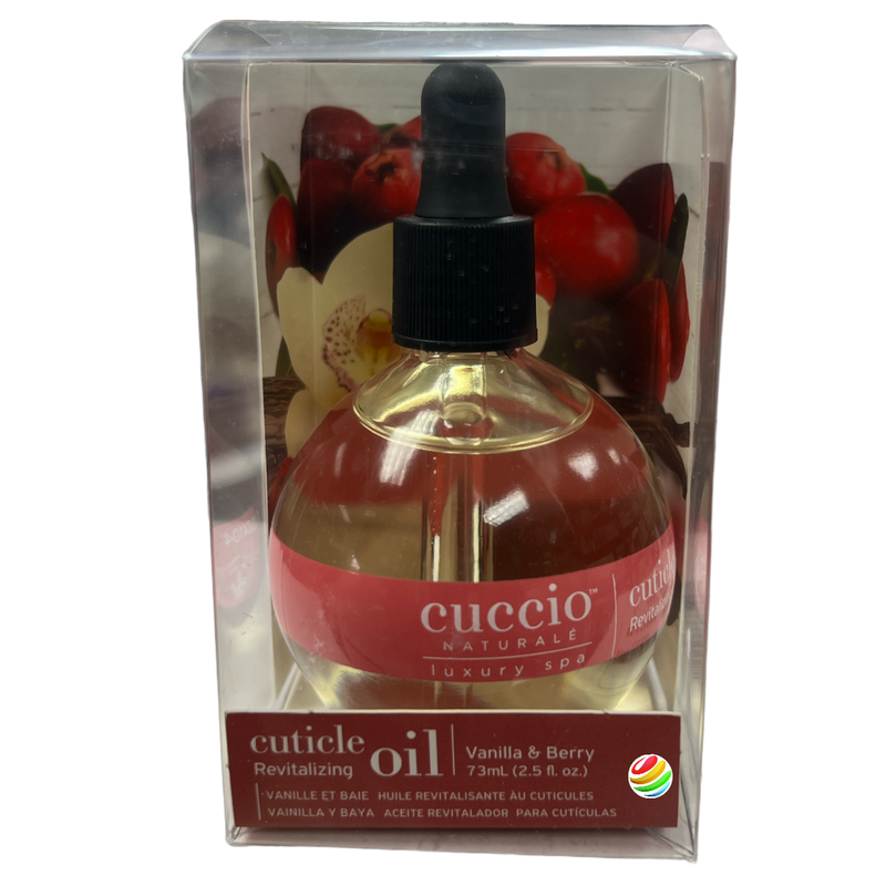 Cuccio Naturale Vanilla & Berry Revitalizing Cuticle Oil 2.5oz