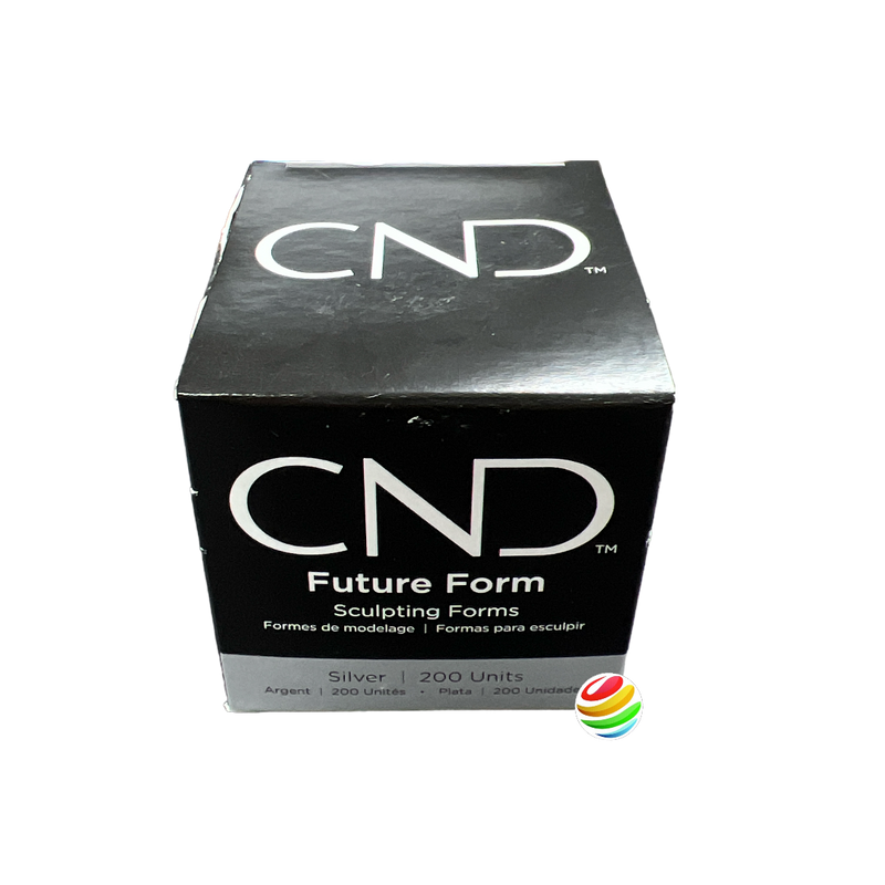 CND Future Form Silver Sculpting Forms (200 Count)
