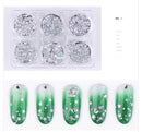 Nail Art Mix Shape Sequins, with Gel 9269