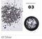 Nail Art Laser Holographic Confetti Mix Shapes 9286