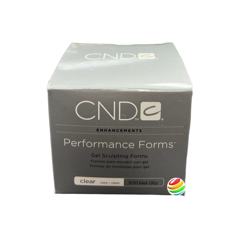 CND Perfomance Forms - Clear 300ct