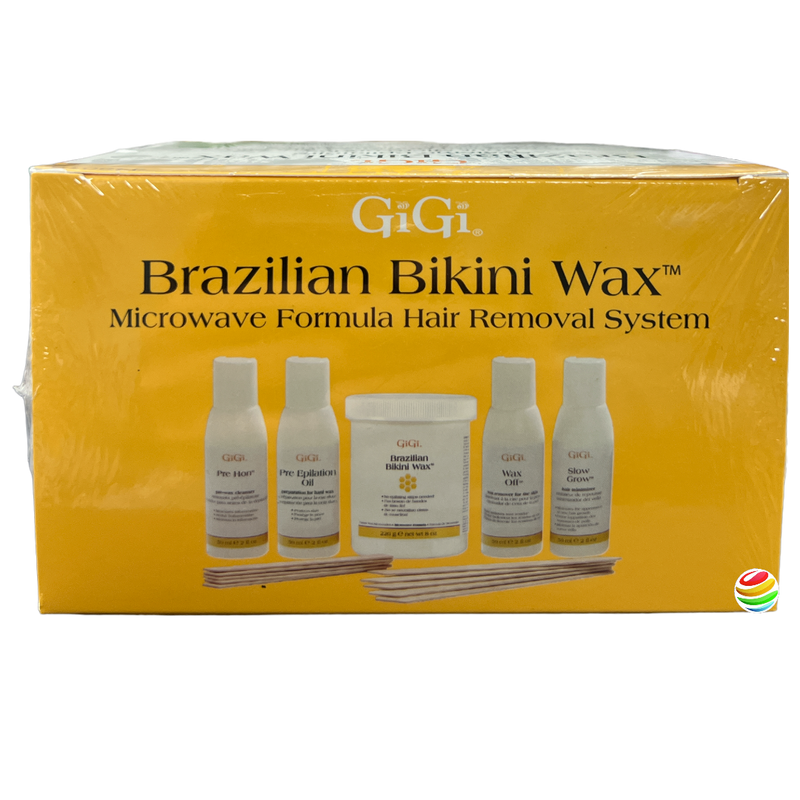 GiGi Brazillian Bikini Wax Microwave Formula Hair Removal System Complete Microwave Kit