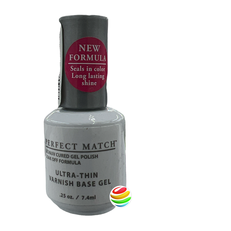 Perfect Match Ultra Thin Varnish Base Gel .25 oz.