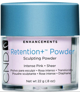 CND Retention+ Sculpting Powder Intense Pink Sheer .8 oz / 3.7 oz / 32 oz