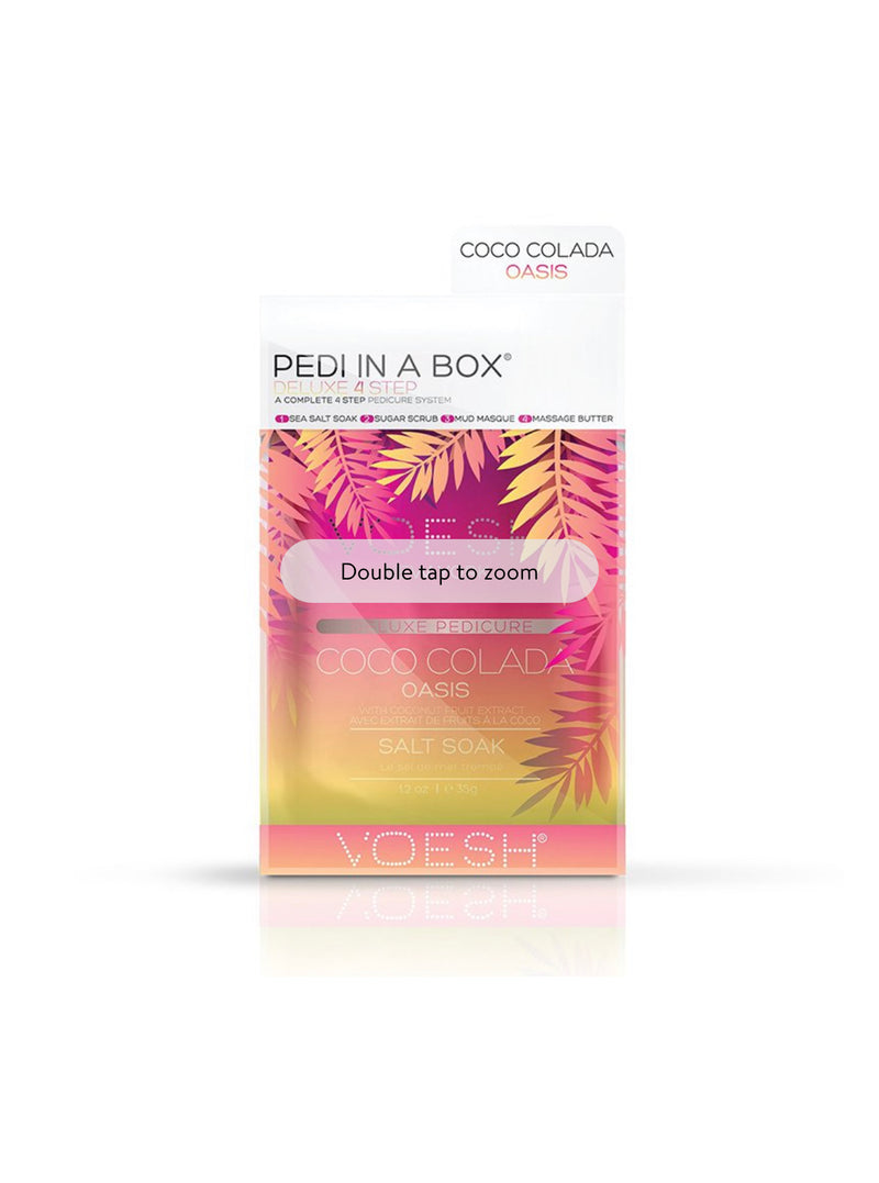 Voesh Coco Colada Oasis Pedi in a Box 4 Step
