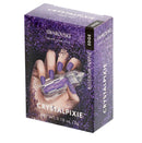 Swarovski CrystalPixie - Blossom Purple EDGE Edge Serie (Diamond Dust)
