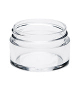 Clear PVC Thick Wall Jar Jar 1/2 oz with Lid