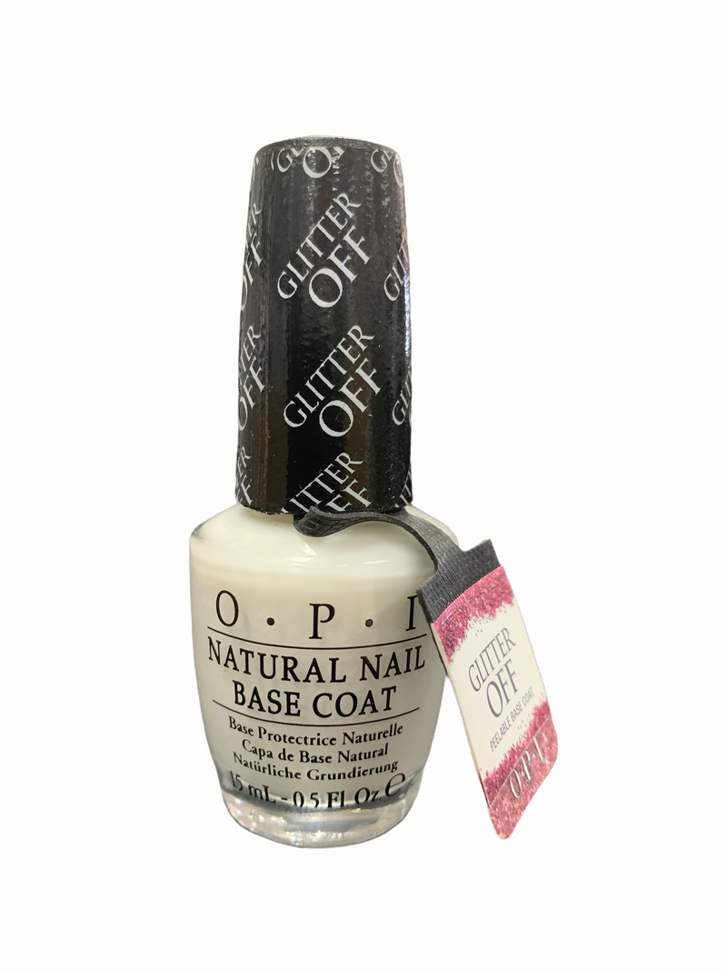 sektor resident konstant OPI Nail Lacquer - Glitter Off Peelable Base Coat - NT B01 x 0.5oz/15m –  Global Beauty Supply