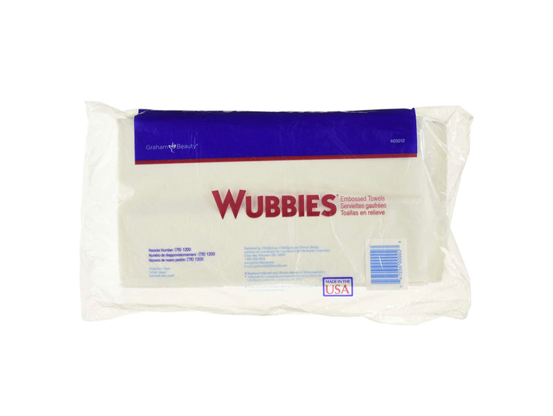 Graham Wubbies Embossed Towels 50 Count 12" X 24"