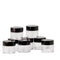 YN - Young Nails 1/4 oz Mixing Jars, Clear (8pk)