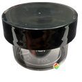 Clear PVC Thin Wall Jar 1/2 oz with Lid