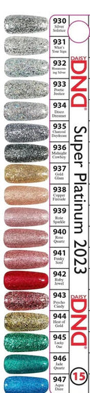 DND Gel Polish Super Platinum Collection 2023