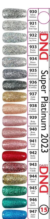 DND Gel Polish Super Platinum Collection 2023