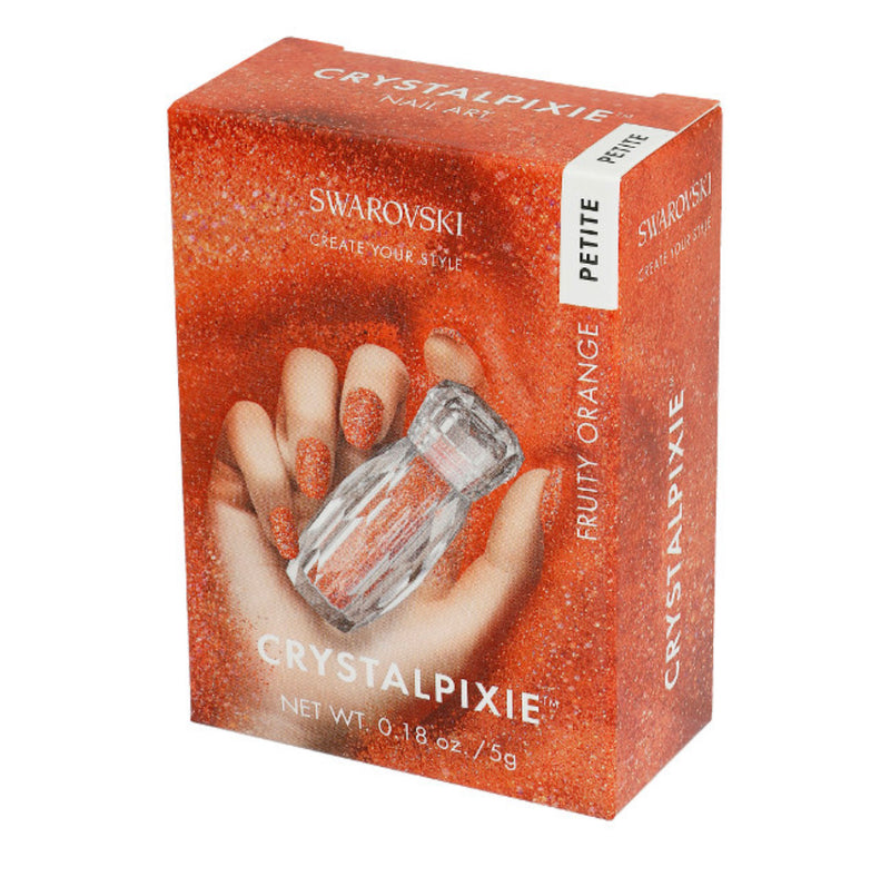Swarovski CrystalPixie - Fruity Orange PETITE (Diamond Dust)