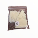 Straight Square NATURAL Nail Tips 50ct/bag
