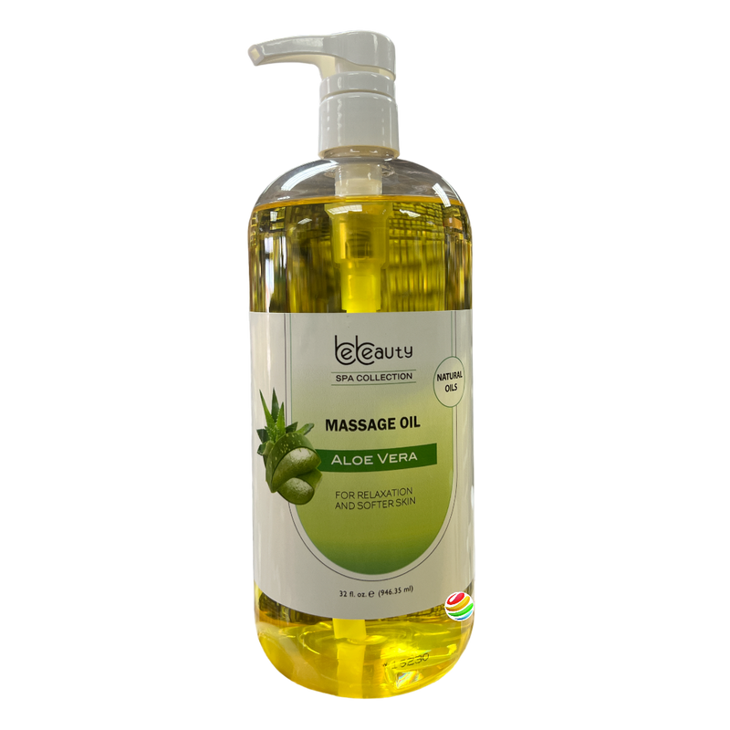 bebeauty Massage Oil with Aloe Vera 32 Fl Oz