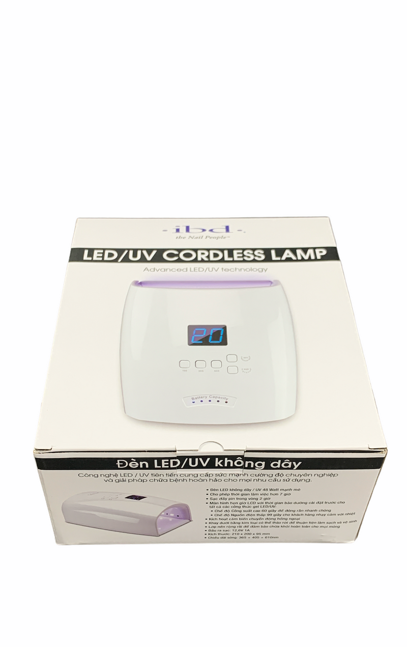 ibd LED/UV Cordless Lamp