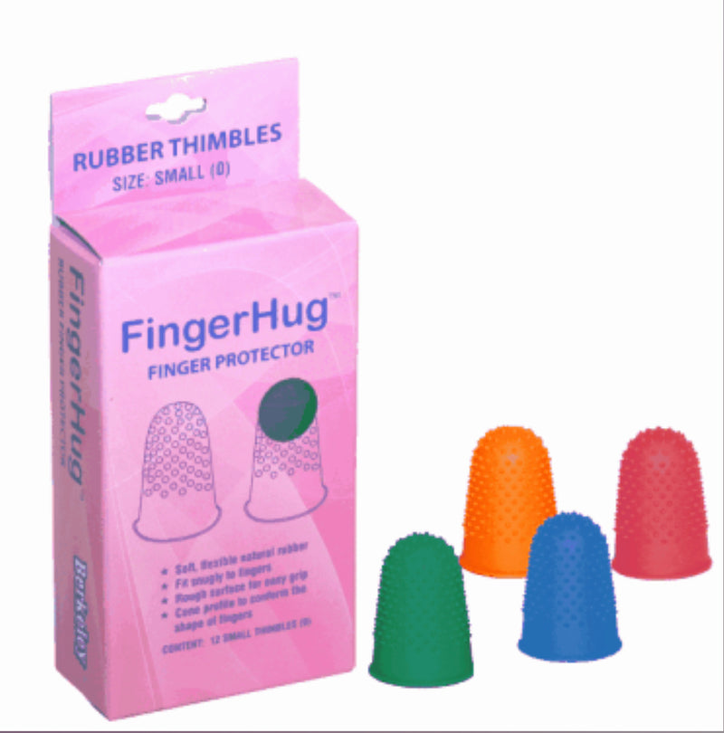 FingerHug Finger Protector Rubber Thimbles - Small