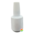 Empty White Painted Bottle with Cap & Brush