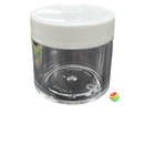 Clear PVC Thick Wall Jar 1 oz with Lid