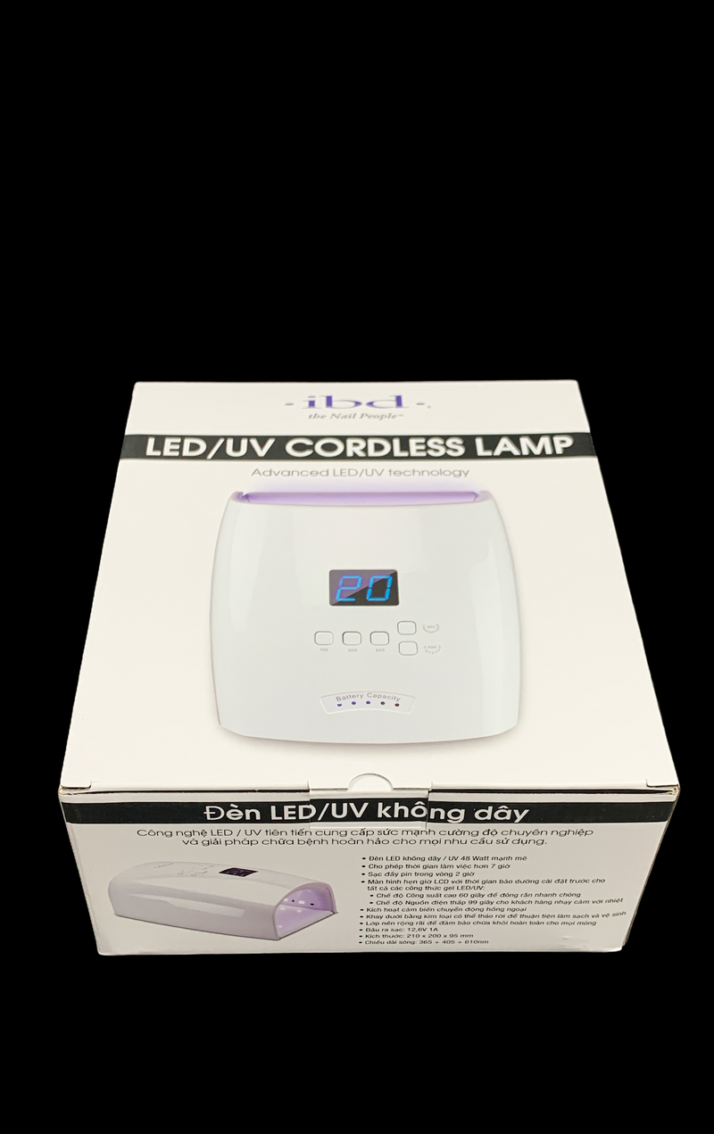 ibd LED/UV Cordless Lamp