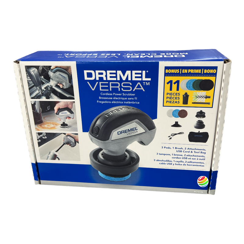 Dremel Versa Cordless Power Scrubber with Callus Removal Attachments –  Global Beauty Supply