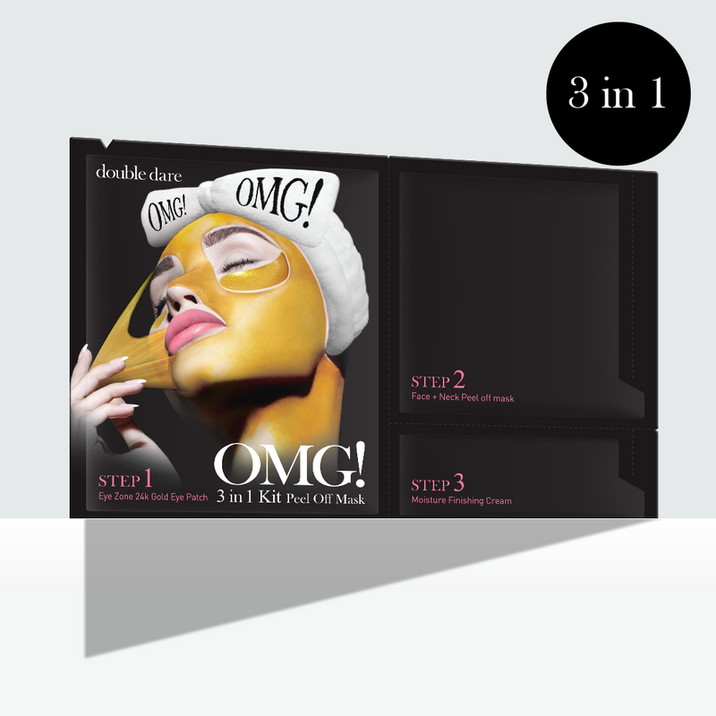 OMG! 3 IN 1 KIT PEEL OFF MASK