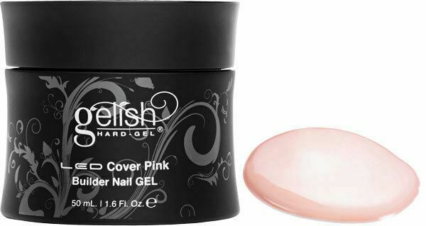 Gelish Hard Gel LED UV Cover Pink Builder Gel - .5oz