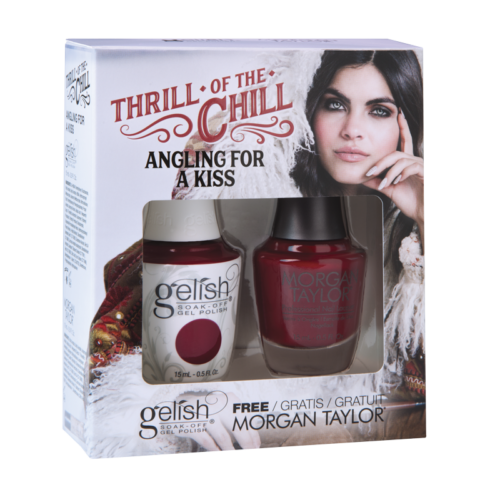 Gelish Thrill Of The Chill - Angling For A Kiss Matching Gel Polish/Nail Lacquer