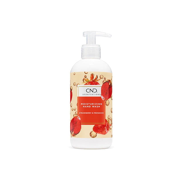 CND - Scentsations Strawberry & Prosecco Moisturizing Hand Soap / Wash  13.2 fl oz