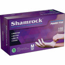 SHAMROCK Gloves | Latex Industrial Powder Free Gloves (100 Gloves/Box)